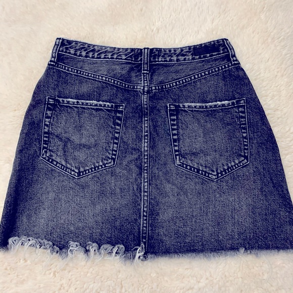 Abercrombie Natural Rise Vintage A-Line Skirt - Picture 2 of 2